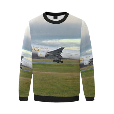 HOODIE - 107 Men's Oversized Fleece Crew Sweatshirt e-joyer